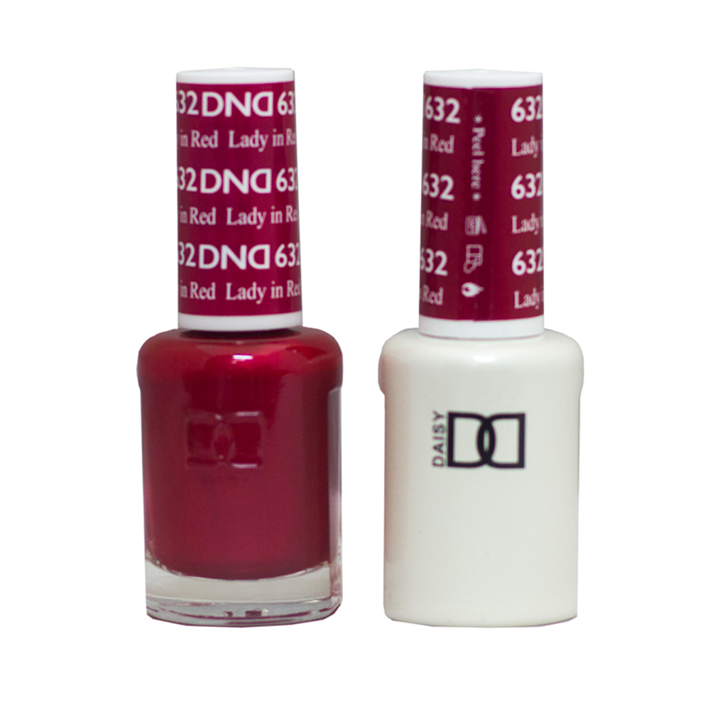 DND Duo Gel-Lady In red-632